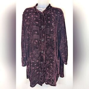 Uru Eclectic Bohemian Quiet Luxury Witchy Feminine Coastal Grandma Top O/S